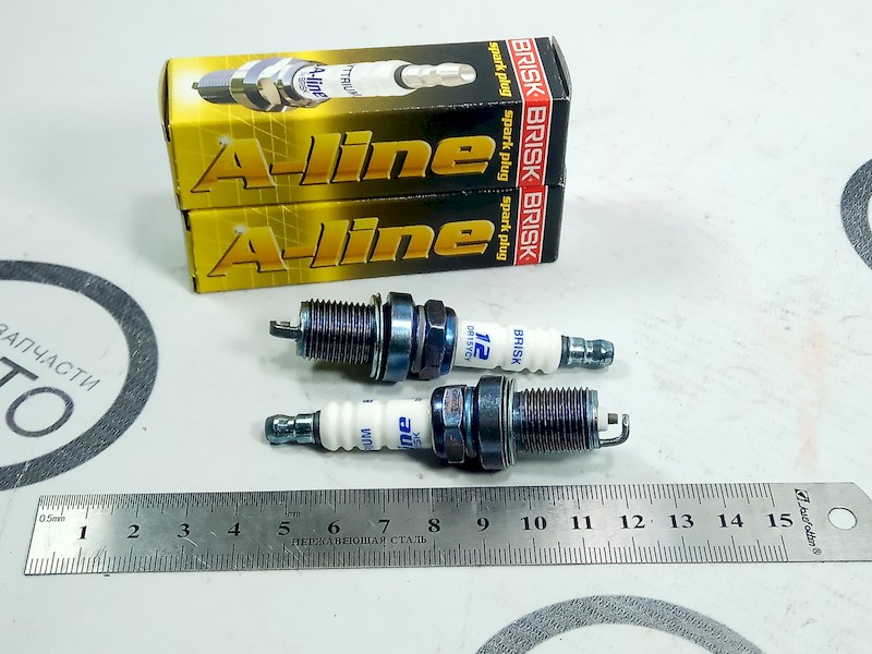シュアラインa Свеча зажигания BRISK A-Line 12 DR15YСY [0026] зазор 0,8 (16 клап