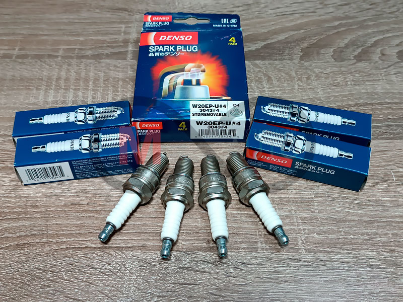Свічка запалювання DENSO W20ЕP U (D4)3043 ВАЗ 2101-07, 2121 (4 шт.)
