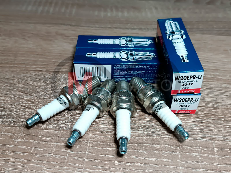 Свічки запалювання Denso D2 W20EPR-U 3047 ВАЗ 2101-2109, Таврія