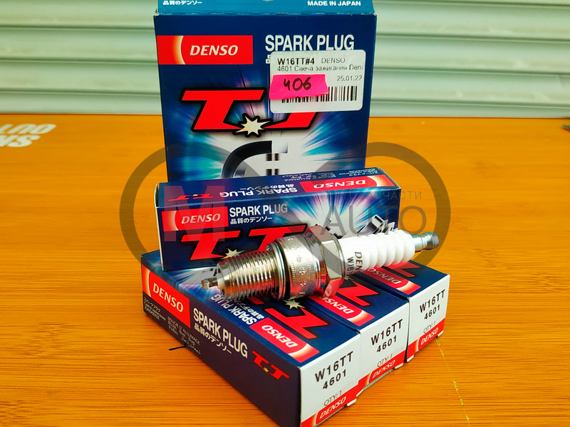 Свеча зажигания DENSO TT W16TT.4/T01 ГАЗ (406 дв.), ЗАЗ, УАЗ (4 шт