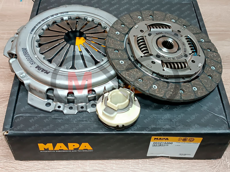 Сцепление (корзина, диск, подшипник) ВАЗ 2123 Niva Chevrole, MAPA