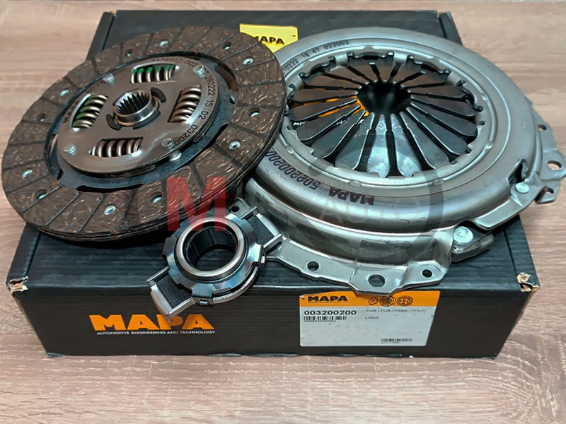 Зчеплення в зборі ВАЗ 2110-2112 комплект, MAPA (003200200)