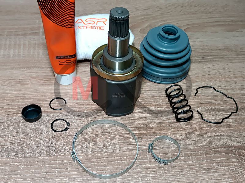 ШРУС внутрішній (граната) ЗАЗ 1102-03, Daewoo Sens з тришипом, ASR