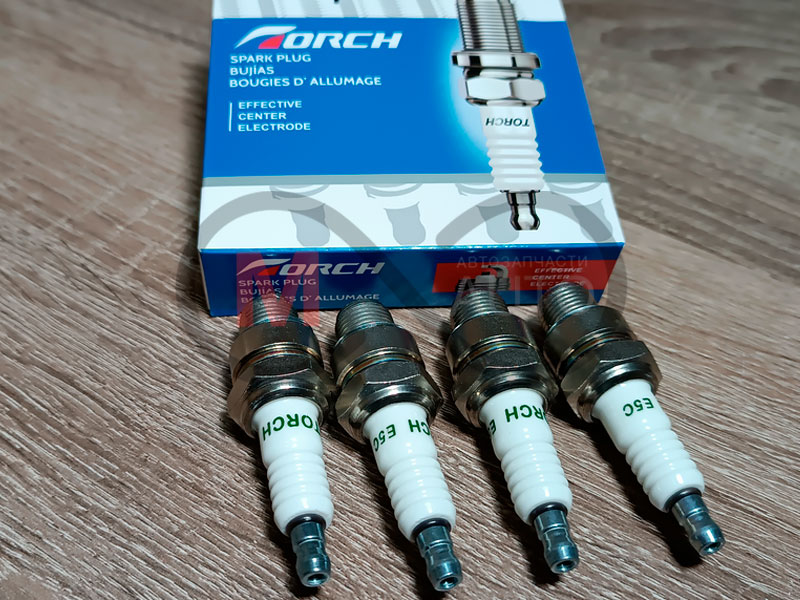 Shige E5C TORCH Свеча зажигания ГАЗ 2410 ЗМЗ 402 (зазор 0,7мм) б