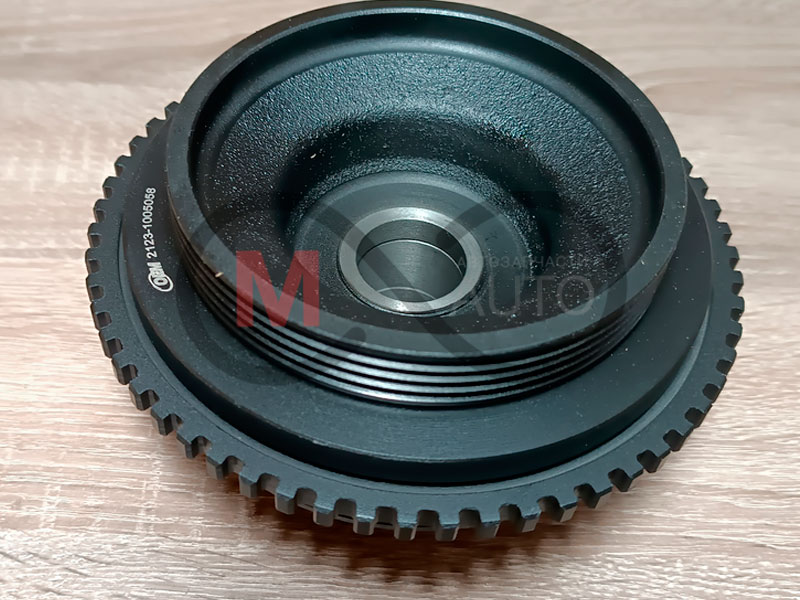 3.5mm4極 4.4mm5極 KPPV-SW DEVA T60RP PM-3 Шкив демпфер вала коленчатого ВАЗ 2123, (кондиционер), OEM