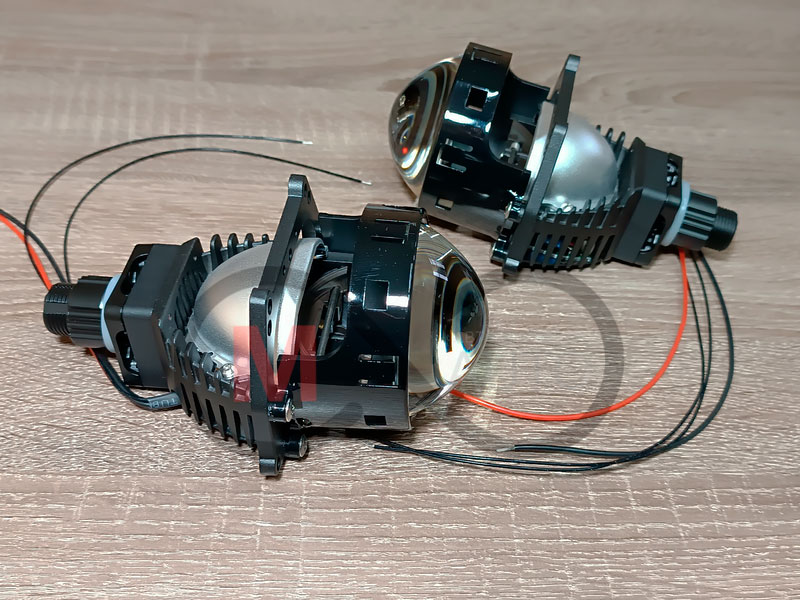 Биксеноновые BI-LED линзы 3 дюйма K7 PRO (110W, 22000LM