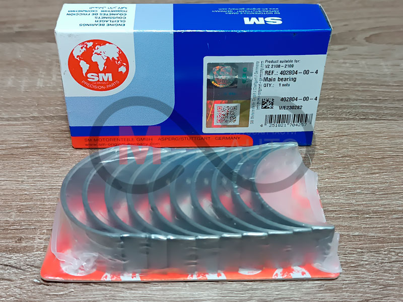 Вкладыш ВАЗ 2108-15, 1117-19, 2170-72 STD коренной (к-кт) SM