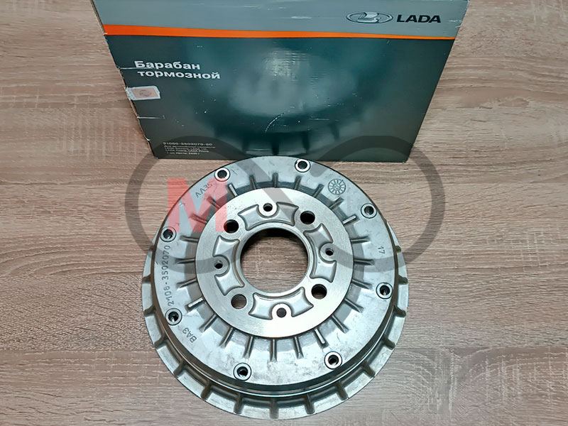 Барабан тормозов. задн. ВАЗ 2108 (пр-во АвтоВАЗ). Код (OEM): 21080