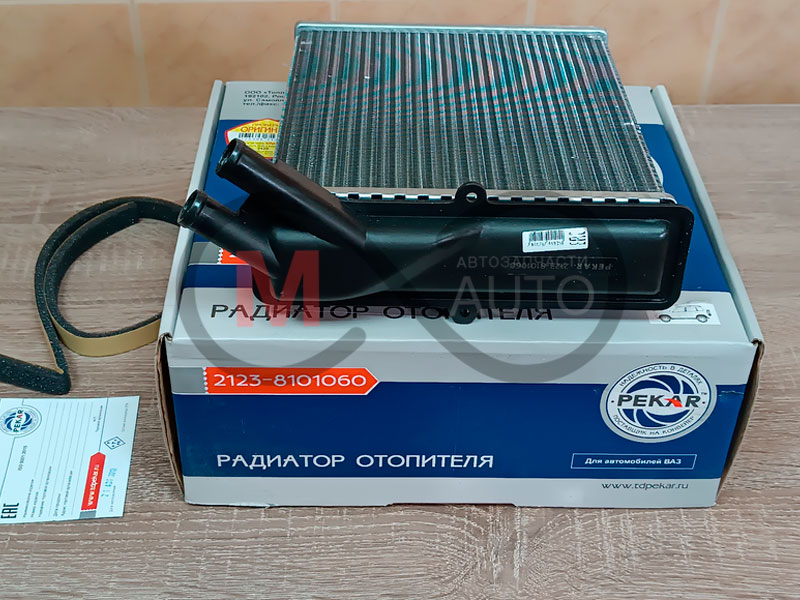 0 reiページ Радиатор отопителя ВАЗ 2123 ШЕВРОЛЕ НИВА (пр-во ПЕКАР). Код (OEM