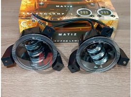 Противотуманные LED фары  Daewoo Matiz 3 линзы (2 шт.) 