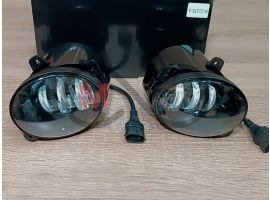 LED Фары противотуманные Калина ВАЗ 1118 1117 1119, 7 линз (комплект 2 шт)