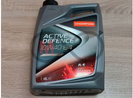 Моторное масло Champion полусинтетика 10W40 B4  Active Defence, 4л.