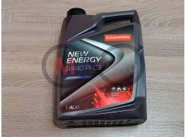 Масло моторное CHAMPION синтетика 5W40 PI C3 NEW ENERGY, 4л.