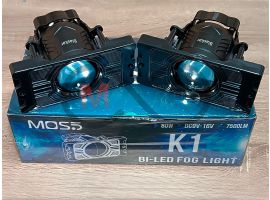 Фара противотум 2110, 2111, 2112, 2114, 2115 LED линза (к-т 2 шт)