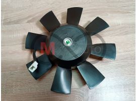 Электровентилятор радиатора ВАЗ 2108-099, без кожуха, 8 лопастей