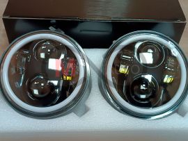 Электрооборудование Cветодиодная фара для ВАЗ 2106  5.75 дюймов круглая LED Headlight (2 шт.)