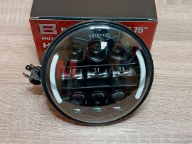 Электрооборудование LED фара 5.75 дюймов оптика ВАЗ 2103, 2106 (12/24В, линза с поворотом) Blaskar