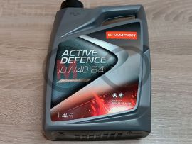 Масла Моторное масло Champion полусинтетика 10W40 B4  Active Defence, 4л.