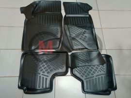 Поліуретанові 3D килимки в салон ВАЗ 2123 з бортом (4 шт.)