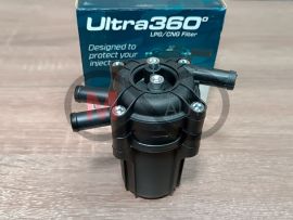 Автомобильные зарядные устройства и компрессоры Фильтр паровой фазы d12х12x12мм, с отстойником, Alex (аналог), Astar Gas