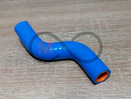  Патрубок картера вентиляции ВАЗ 2110-12, 16 кл., верх. "сапунёнок", силикон синий