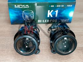 Противотуманная фара ВАЗ 2170 Приора, LED линза, белый свет (2 шт.),MOSS