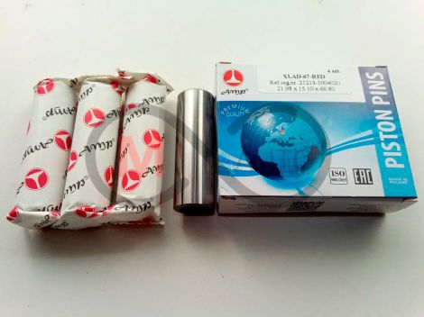 AMP XLAD-67-RED Палец поршневой ВАЗ 2101-2107, 21213 красный (класс 3)