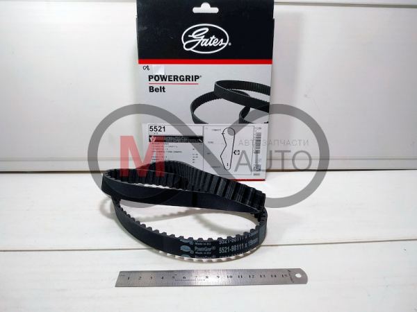 Ремень ГРМ на ВАЗ 2108-2115 8V 1.5, 1.6 5521 GATES