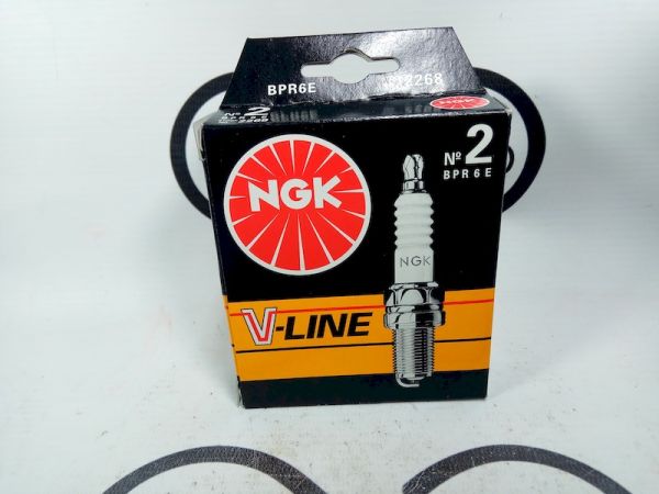 Свечи зажигания NGK V-Line 2 BPR6E (2268) 8-клап.(4 шт.)