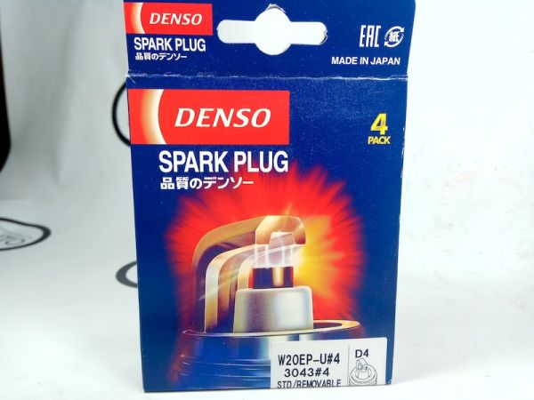 Свеча зажигания DENSO W20ЕP U (D4)3043 ВАЗ 2101-07, 2121 (4 шт.)