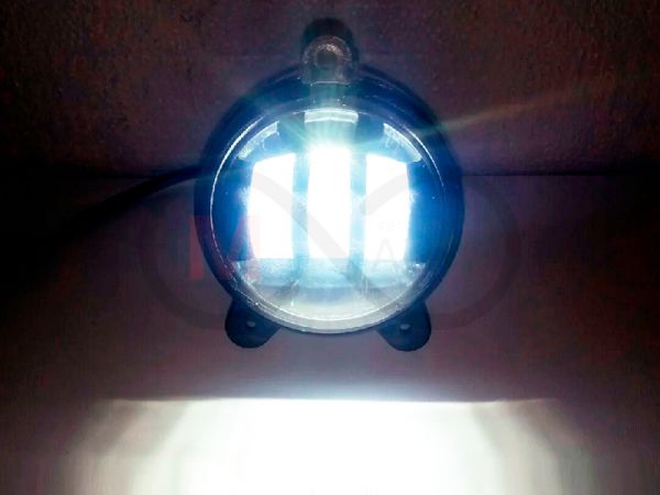 Противотуманки диодные LED 3 полсы ВАЗ 2170-72, Нива Урбан 21213, 21214 (к-кт 2шт)