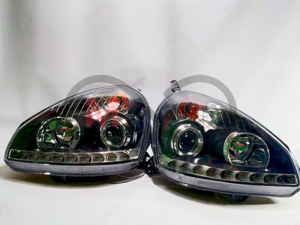 Фара основного света ВАЗ 2170-72 LED+линза (к-кт 2 шт.)