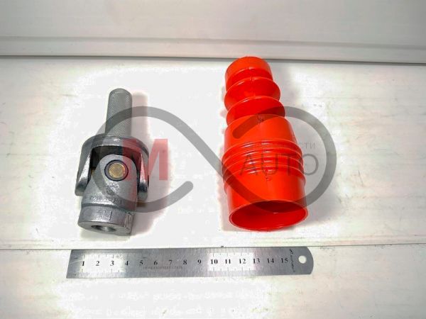 Шарнир привода КПП ВАЗ 1117-1119 в комплекте с красным полиуретановым чехлом