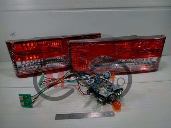 Фонарь задний LED ВАЗ 2108-099 (к-кт 2шт.) Red (02865)